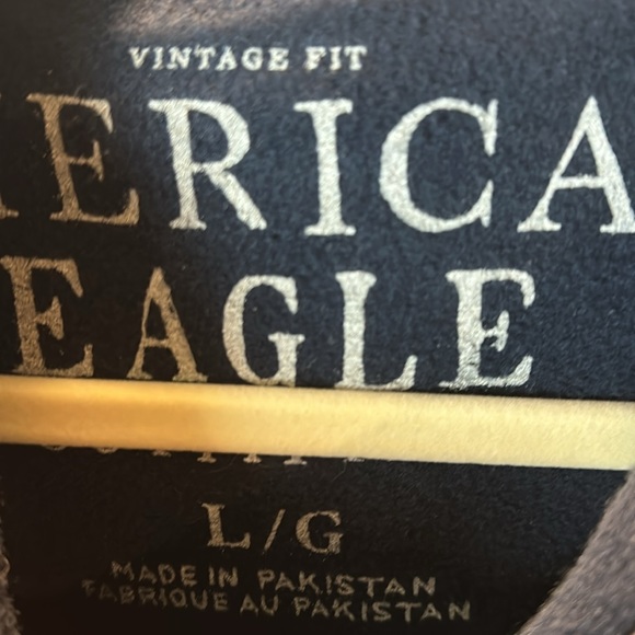 American Eagle Navy Blue Hoodie - Picture 3 of 4